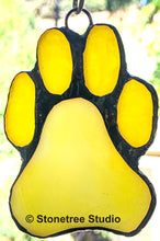 Load image into Gallery viewer, Dog Paw Suncatcher/Ornament (with variations)
