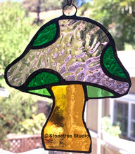 Load image into Gallery viewer, Mushroom Stained Glass Suncatcher (with variations)
