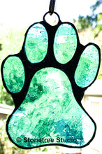 Load image into Gallery viewer, Dog Paw Suncatcher/Ornament (with variations)
