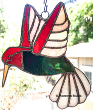 Load image into Gallery viewer, Small Hummingbird Suncatcher (with variations)
