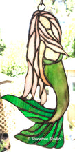 Load image into Gallery viewer, Mermaid Suncatcher (with variations)
