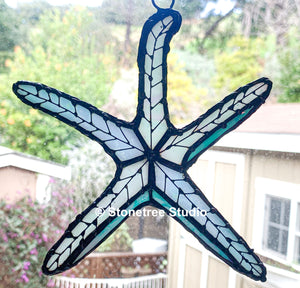 Starfish Stained Glass Suncatcher (with variations)