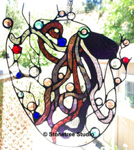 Load image into Gallery viewer, Octopus Suncatcher
