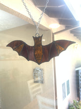 Load image into Gallery viewer, Bashful Bat Stained Glass Suncatcher (with variations)
