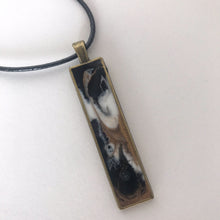 Load image into Gallery viewer, black and gold necklace
