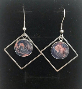 Sunset Contemporary Earrings